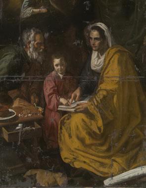 unknow artist The Education of the Virgin oil painting image